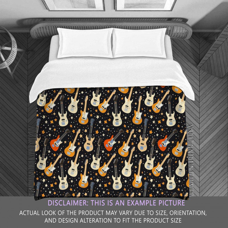 Machine Printed Comforter, Queen Comforter