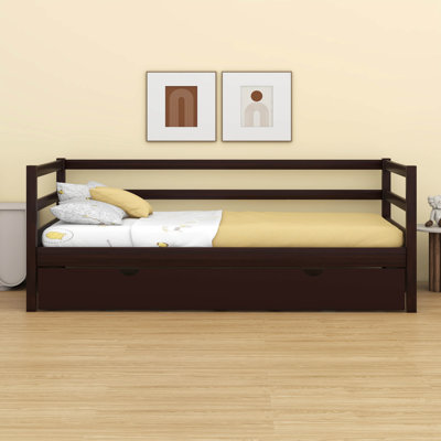 Twin Size Daybed & Trundle Frame Set – Perfect For Small Rooms/Guesthouses