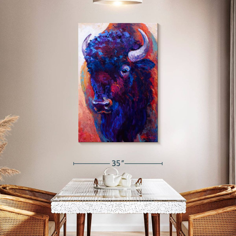 Brampt Thunderhorse, 48" H x 32" W