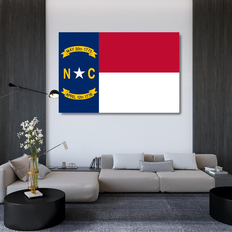 North Carolina State, H 32 po x l 48 po