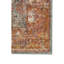 Tapis bleu sarcelle tissé à la machine 7 pi x 9 pi Southwestern