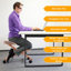 Adjustable Height Ergonomic Kneeling Chair Wheels-42034700