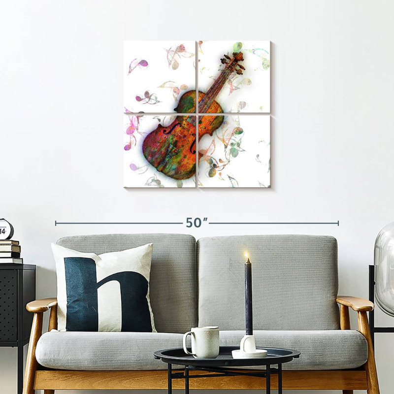 Abarca Violin Lessons, 26" H x 26" W