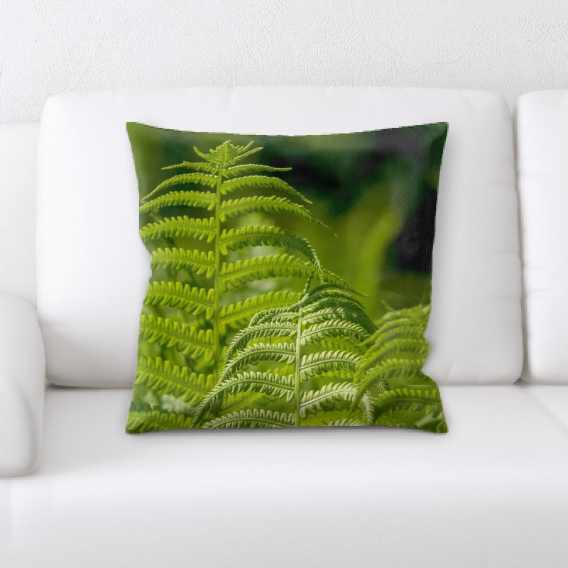 Housse et insert de coussin carré Ferns