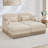 Deep Seat Sofas, Chenille Modular Modern Loveseat For Living Room Home