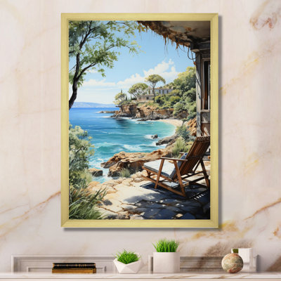 Dominicain Tropical Retreat II - Nautique et plage, art mural, salon