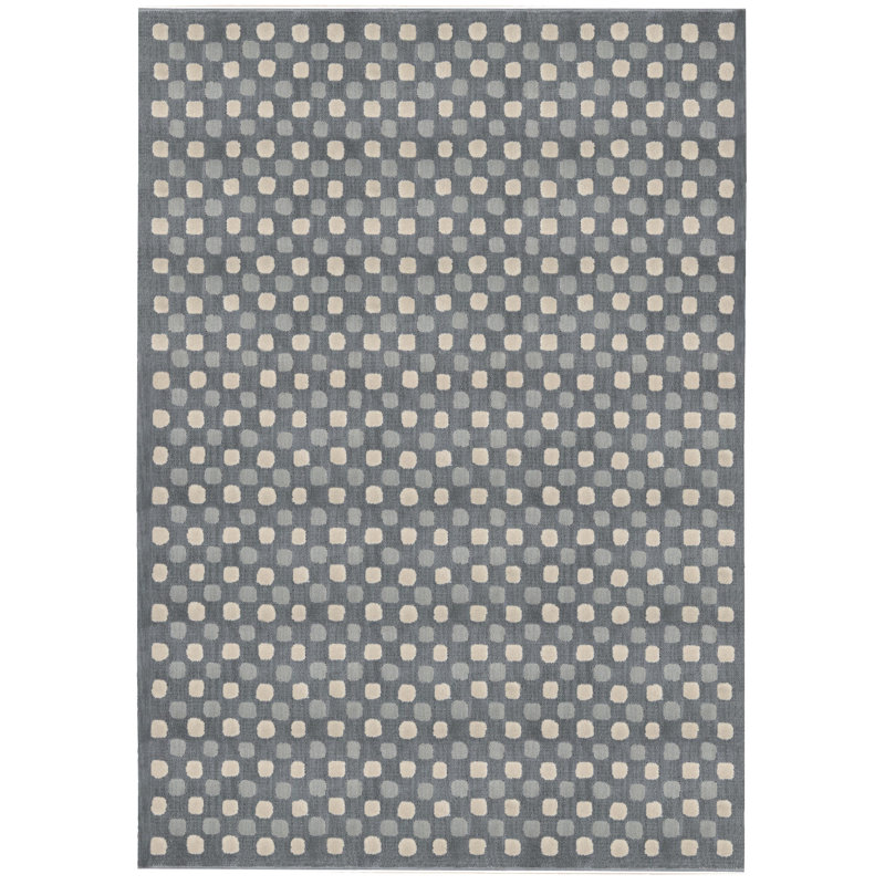 Tapis intérieur / extérieur en ardoise Nara, 3 pi 9 po x 5 pi 9 po