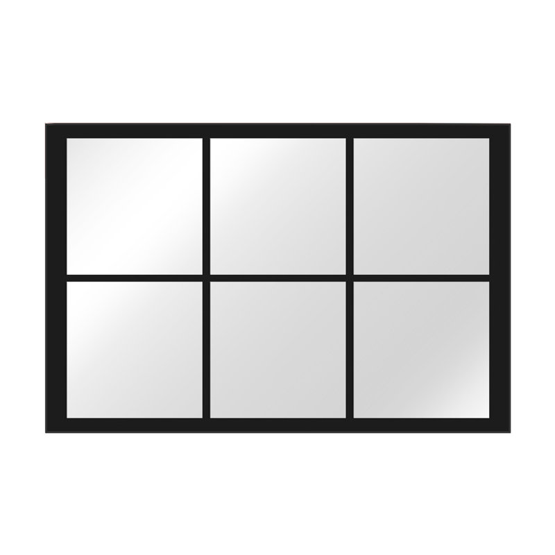 Miroir mural rectangulaire en aluminium, 39.37"W*27.56"H*1.97"D