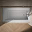 Baignoire en alcôve Archer avec surface chauffante, bride de carrelage et drain à droite-89286606-14673911