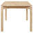Naoma 59-inch Rectangular Dining Table White Washed-107168784
