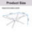 39.37" Rectangular Dining TableTempered Glass Coffee Table,Stylish Design With Metal Legs-189386035