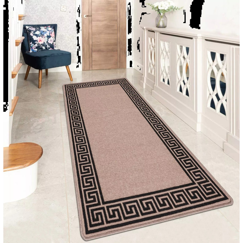 Anais Kitchen Mat, Rectangle 66 x 220cm, Beige/Brown