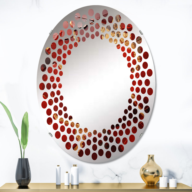 Oval Mirror, 35,4 po x 23,6 po