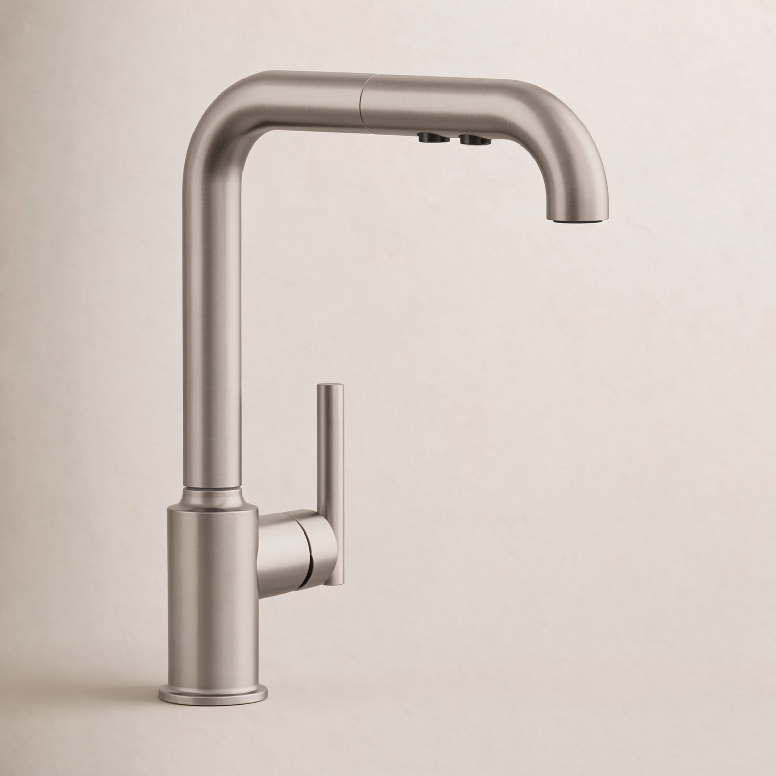 Purist Pull-Out Bar Faucet with Accessories, Vibrant Stainless
