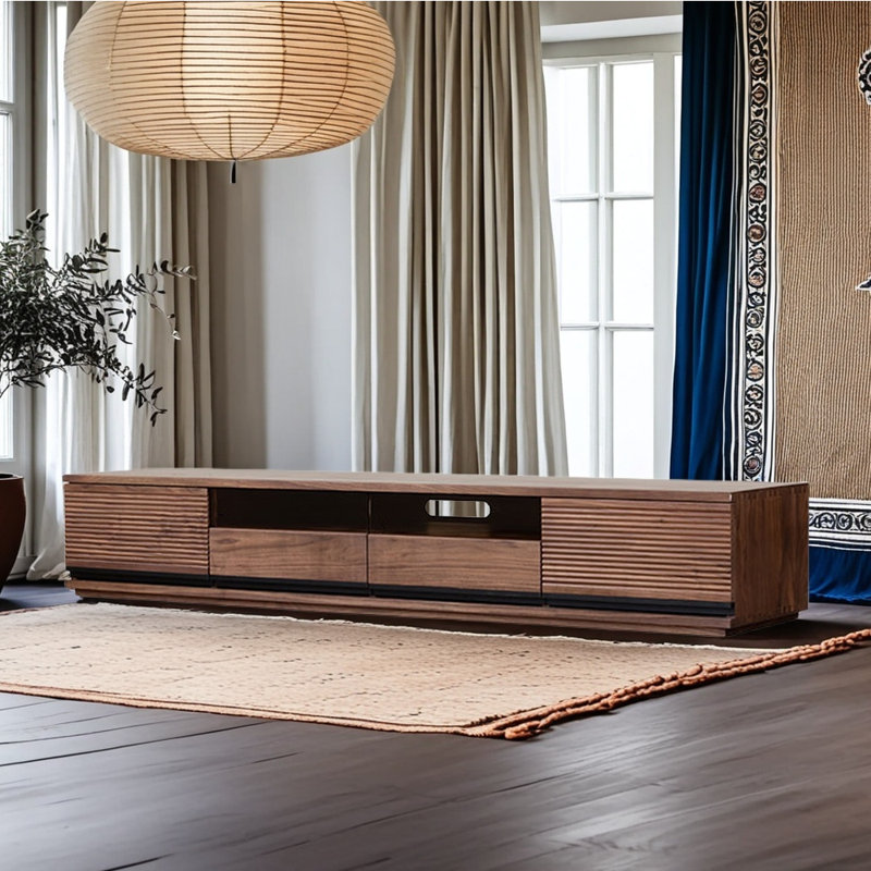 Meuble télé de style nord-américain, 94.49"