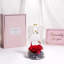 Figurines d'ange avec de vrais cadeaux rose