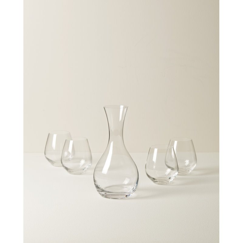 Tuscany Classics 5-Piece Decanter & Glass Set