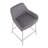 Cassiopeia Upholstered Counter Stool with Metal Frame-1942575724-1914731907