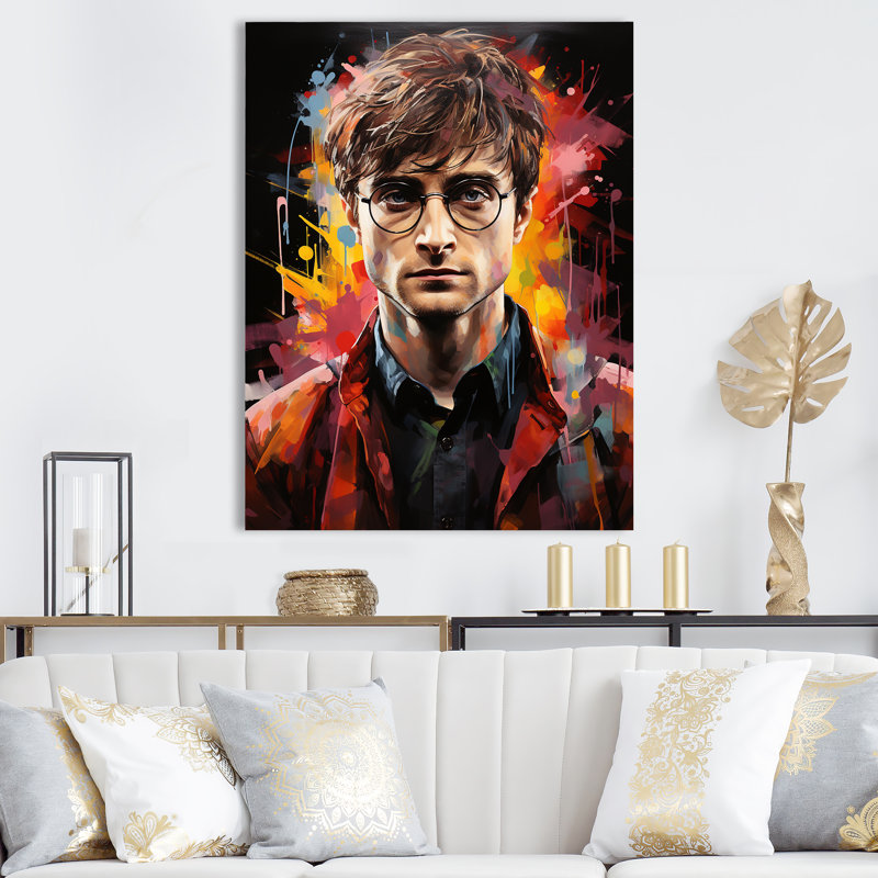 Raspberry Radcliffe Portrait I - Portrait, art mural sur toile_105840, Toile tendue, H 20 po x l 12 po x P 1 po