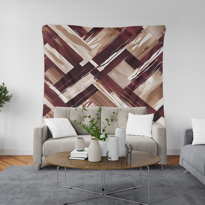 Tapisserie murale, H 88 po x l 104 po x P 1,2 po
