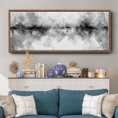 Island Mist- Framed Canvas