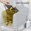 Stainless Steel Cat Litter Box with Removable Lid Scoop-115118127
