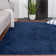 Tapis bleu touffeté Youssouf