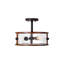 Plafonnier cylindrique semi-encastré 13,8 po Barthelmess