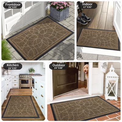 Non-Slip No Pattern Doormat