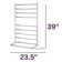 Warmrails Hyde Park Free Standing Towel Warmer Rack