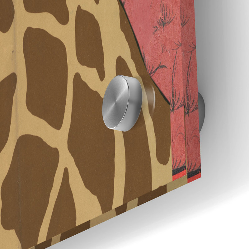 «Savanna Stroll» par Stellar Design Studio, art mural en verre acrylique, H 24 po x l 36 po x P 0,2 po