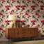Papier peint floral avec oiseaux-569371363