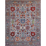 Transitional One-of-a-Kind Rectangle 8'10" X 12'2" Hand Knotted Area Rug