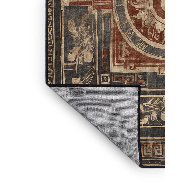 Peloponnesian Harmony Rug, Square 3'