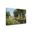 Art mural sur toile tendue - «Beeches and Daisies» de Bill Makinson pour décoration de salon, de chambre à coucher ou de bureau - 12 x 19-31879293