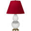 Petite lampe d'appoint à double gourde-372527686-372527742