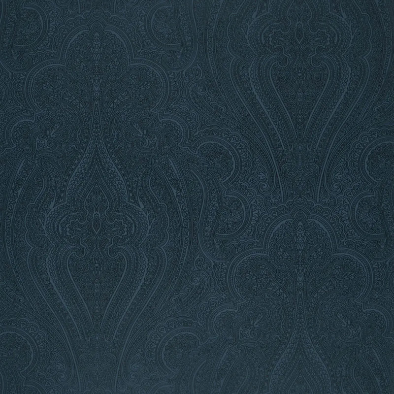 Papier peint motif cachemire Breckenridge, Lapis