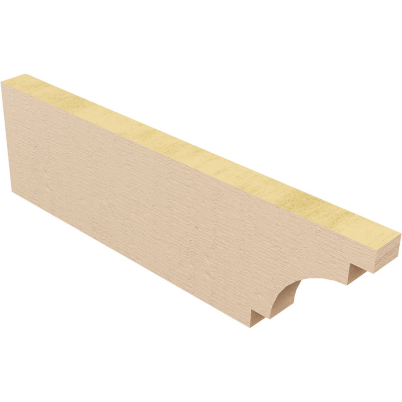 Bois de méditerranée TimberThane Ra partier, brun clair apprêté, H 5 po x l 31 po x P 11 po