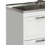 Évier et armoire à lessive 46 pouces
