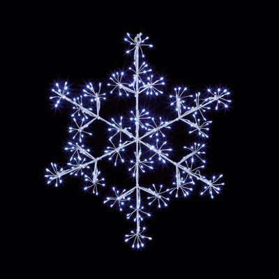 Cluster LED Snowflake