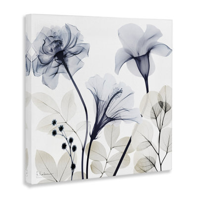 Sophisticated Minimal Flowers Canvas, design by Albert Koetsier