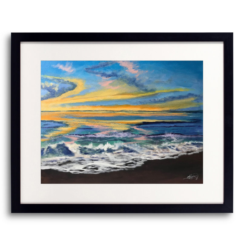 Seascape 340 Print by Alicia Lopez