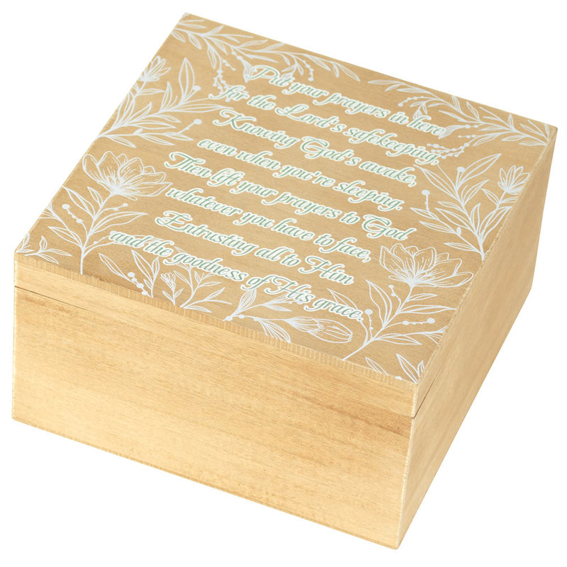 Manufactured Wood Memory Box