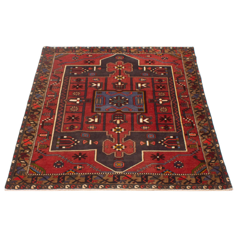 Tapis unique rectangulaire en laine 4 pi 10 po x 6 pi 6 po années 1990 Aubreigh