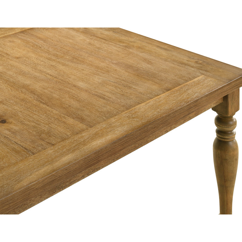 Haltwhistle 72" Antique Natural Oak Rectangular Dining Table 