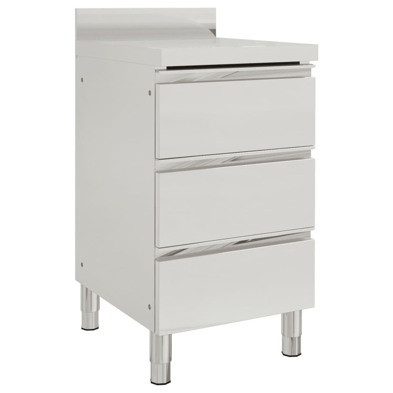 Atwekk 96cm Kitchen Pantry, Silver