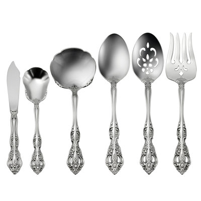 Oneida Michelangelo 6 Piece Flatware Serving Set, 18/10 Stainless Steel