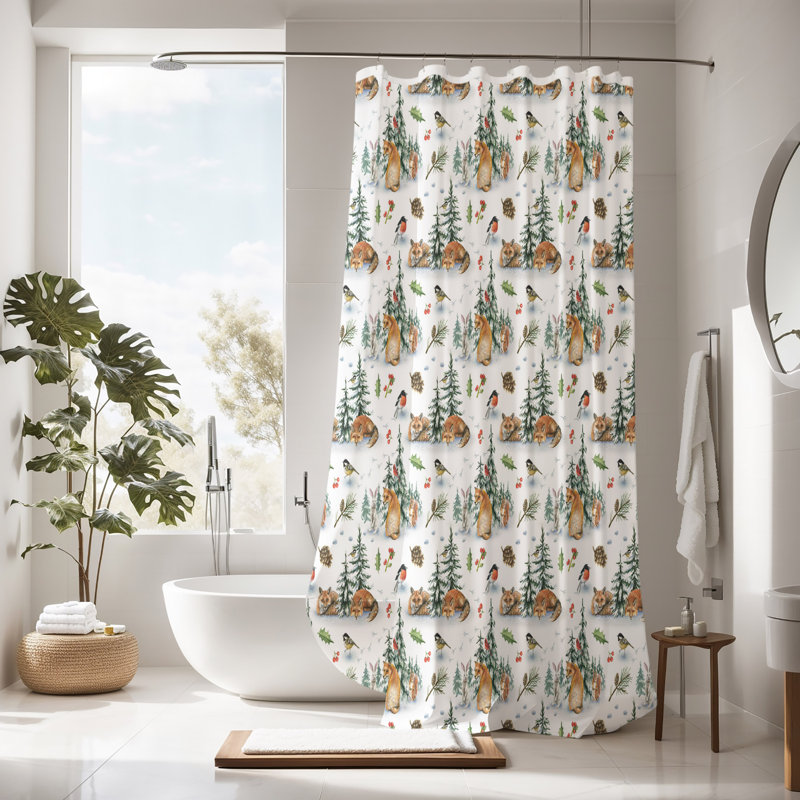 Shower Curtain, 83" H x 70" W