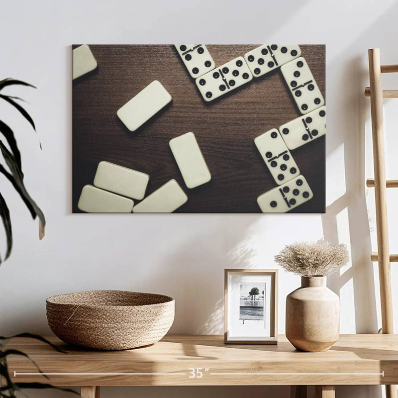 Senne pièces de domino, H 16 po x l 24 po