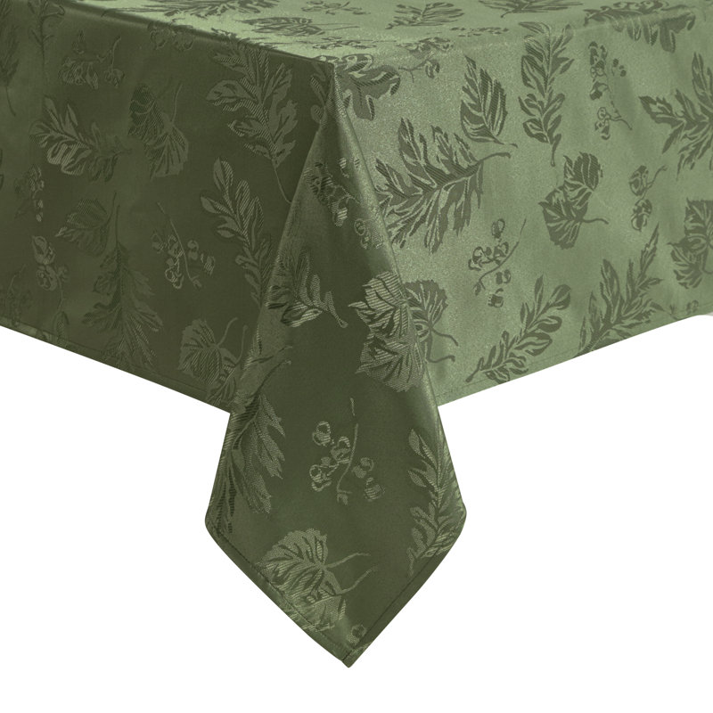 Nappe Rhone, 84 po x 60 po oblong, Vert
